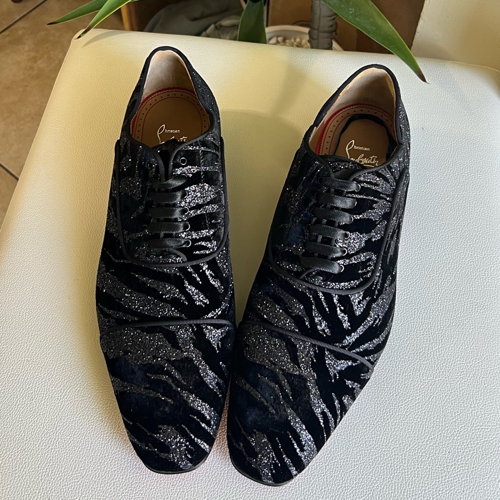 CHRISTIAN LOUBOUTIN Men’s Greggy Chick Cap Toe Oxford Size 10 (43 IT) - Picture 7 of 13